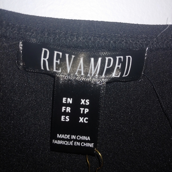 Brand New Black Ruched Mini Dress - Picture 4 of 5